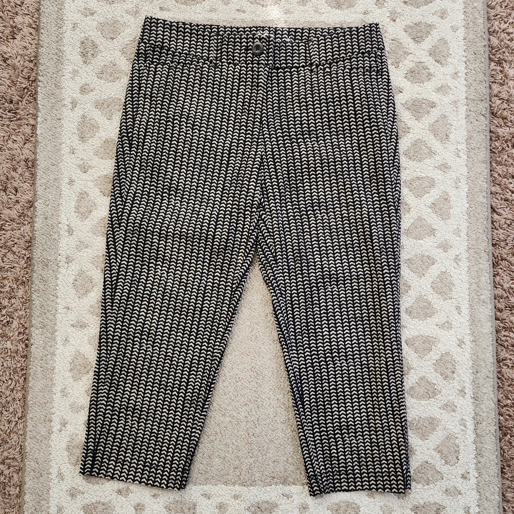 Loft Original Crop Patterned Pants - image 3